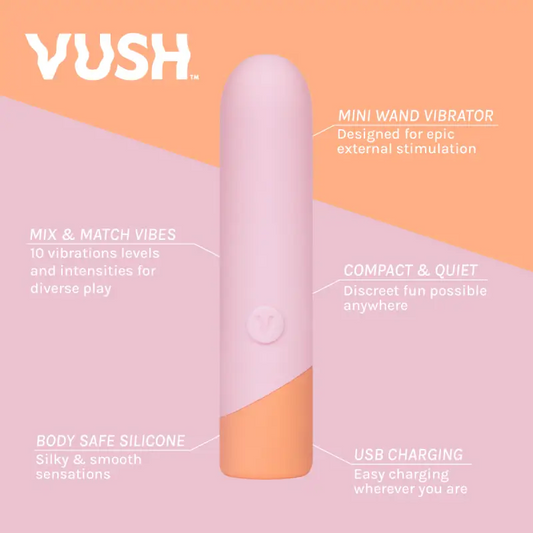 Vush - Peachy Bullet Massager 