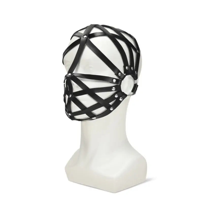 Web Hood Mask for Enhanced Bondage Experiences