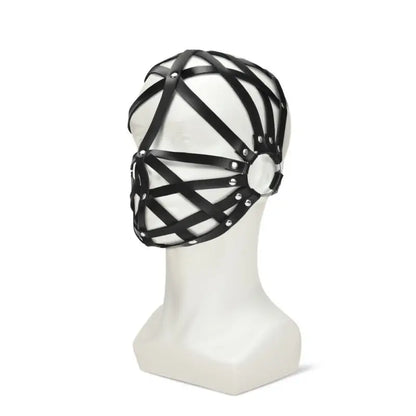 Web Hood Mask for Enhanced Bondage Experiences