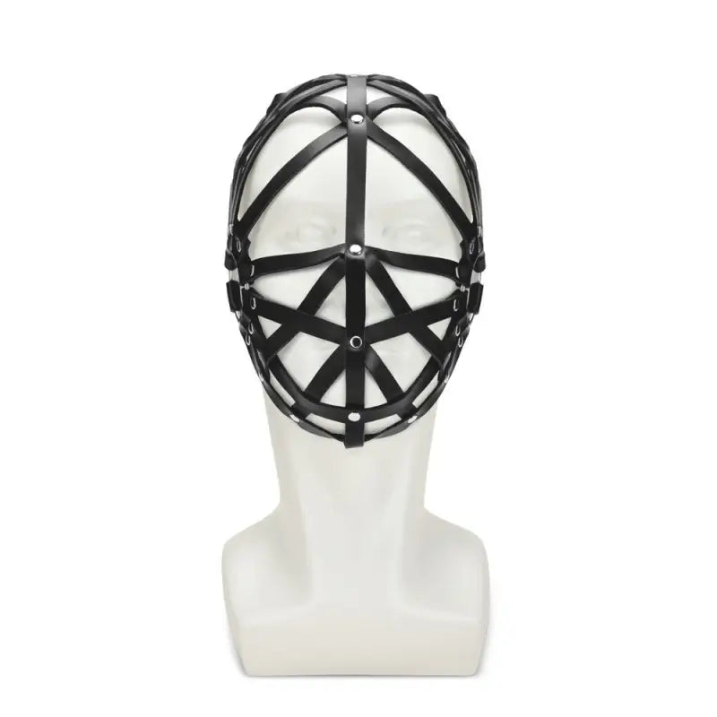 Web Hood Mask for Enhanced Bondage Experiences
