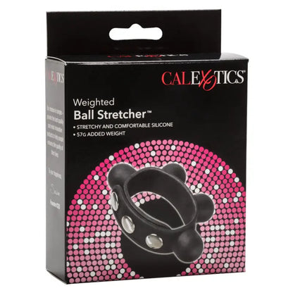 Weighted Ball Stretcher Cock Ring for Enhanced Bondage Experience