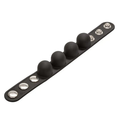 Weighted Ball Stretcher Cock Ring for Enhanced Bondage Experience