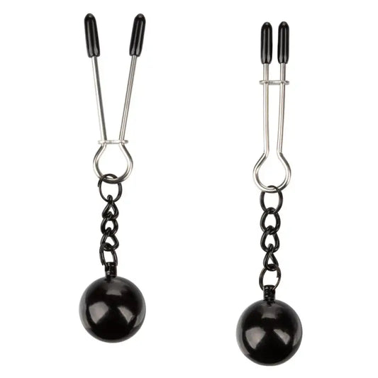 Weighted Tweezer Nipple Clamps for Enhanced Sensation and Control