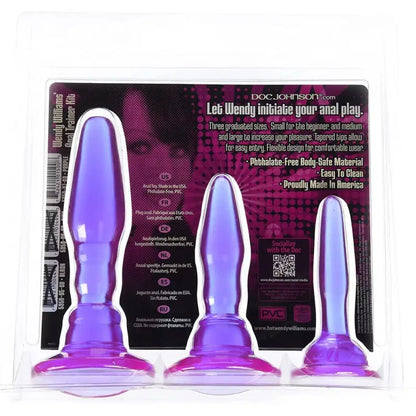 Wendy Williams Anal Trainer Butt Plug Kit for Ultimate Pleasure Exploration