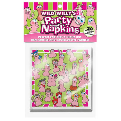 Wild Willy's Party Napkins