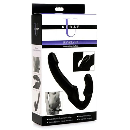 XR Revolver Strapless Strap G Spot Dildo for Unmatched Pleasure 6 Inches