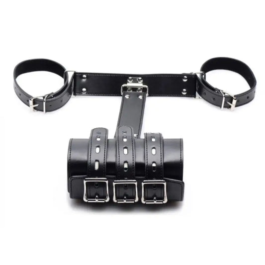 XR Strict Arm Binder Adjustable Restraint for Ultimate Bondage Play