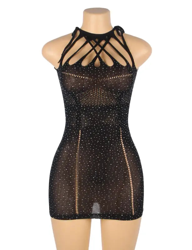 YX865 Sparkle Rhinestone Fishnet for Timeless Ultra-Glam Elegance