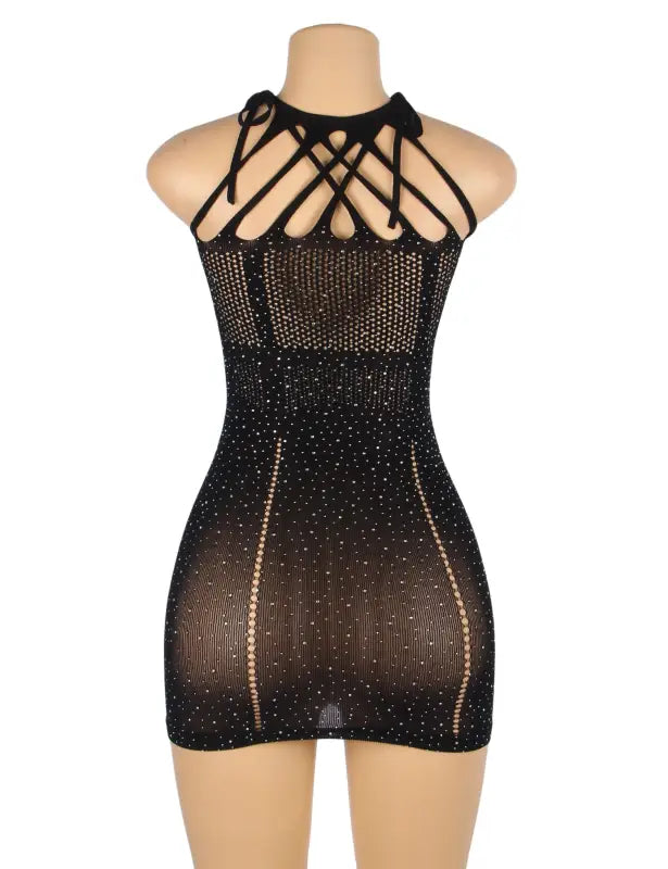 YX865 Sparkle Rhinestone Fishnet for Timeless Ultra-Glam Elegance