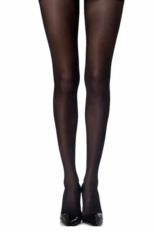 Zohara Black Sheer Tights for Unmatched Elegance and Confidence