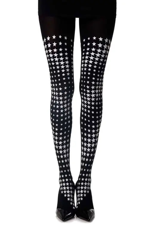 Zohara Diamonds Sky Print Tights for Timeless Elegance and Modern Style